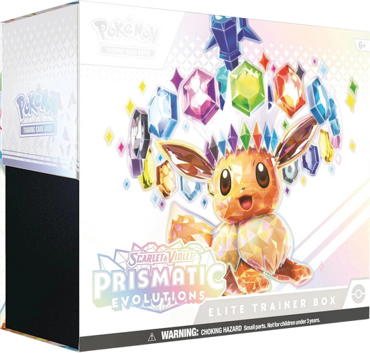 Pokémon TCG: Scarlet & Violet Prismatic Evolutions Elite Trainer Box