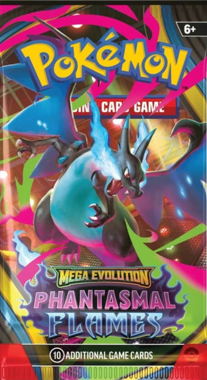 Pokémon TCG: Mega Evolution Phantasmal Flames Booster Pack